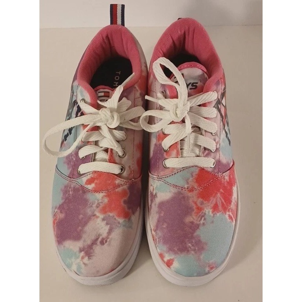 Tommy Hilfiger Heelys Women's Sz 7 Pro 20 Skate Tie Dye Pink Sneakers Shoes